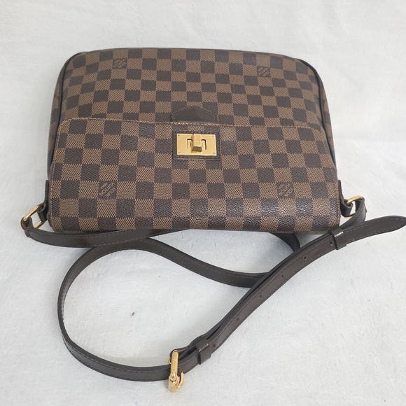 Auth Louis Vuitton Damier Ebene Besace Rosebery And Zipper Wallet Bundle - Picture 10 of 16